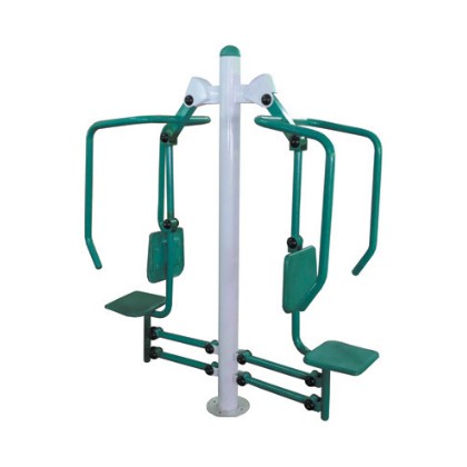 Outdoor green gym equipment for public parks, designed to promote fitness with durable, weather-resistant machines for cardio, strength, and flexibility exercises.
