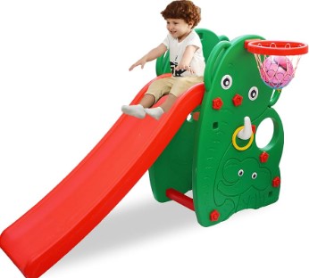 Indoor play equipment designed for safe and engaging children's activities, featuring colorful structures like slides, soft play mats, and climbing frames, ideal for indoor play areas and learning centers.