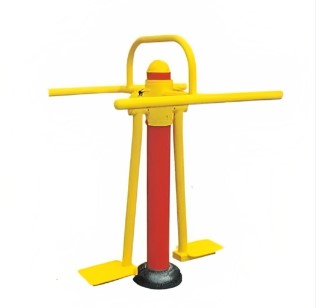 Outdoor green gym equipment for public parks, designed to promote fitness with durable, weather-resistant machines for cardio, strength, and flexibility exercises.