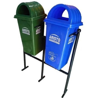 Durable garbage waste handling equipment designed for efficient waste collection and disposal, ideal for outdoor and indoor use in public and commercial spaces.