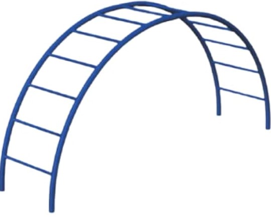 Outdoor playground equipment designed for children’s play areas, including durable, colorful pieces like swings, slides, and see-saws, promoting fun and safe recreational activities.