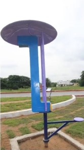 Interactive science park equipment designed to engage and educate children and visitors with hands-on learning experiences in physics, mechanics, and natural sciences.